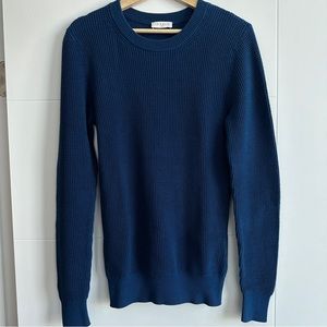 SANDRO - Blue Knit Sweater - Tailored